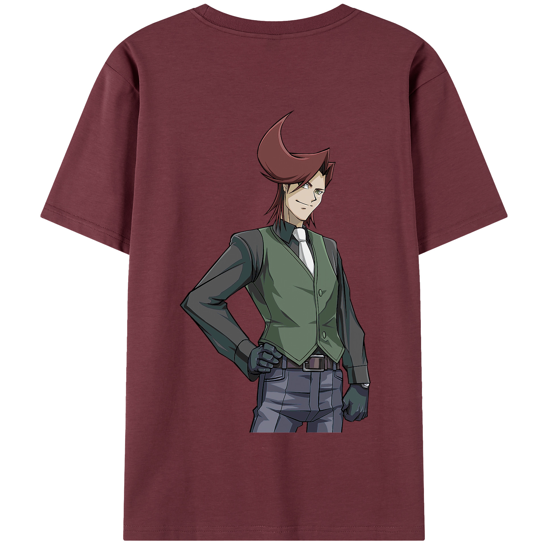 （画像用） 遊☆戯☆王 Yu-Gi-Oh! 綿100％半袖Tシャツ（背面プリント）